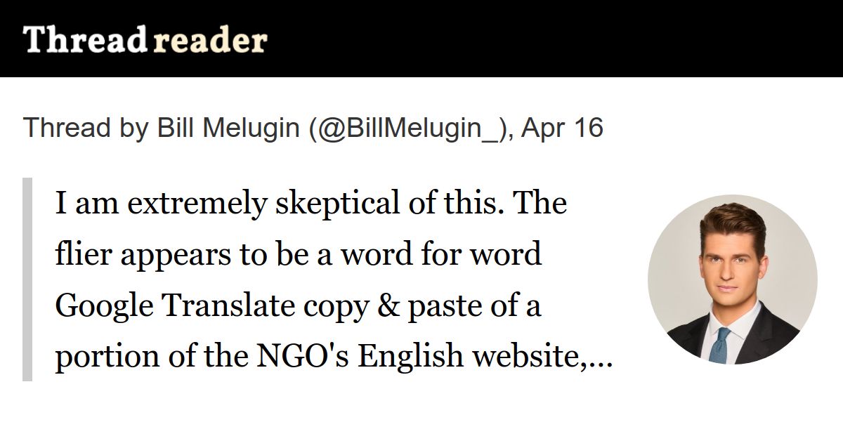 Bill Melugin Update — NGO flyers encouraging Illegal Invaders to vote for Biden are FAKE.